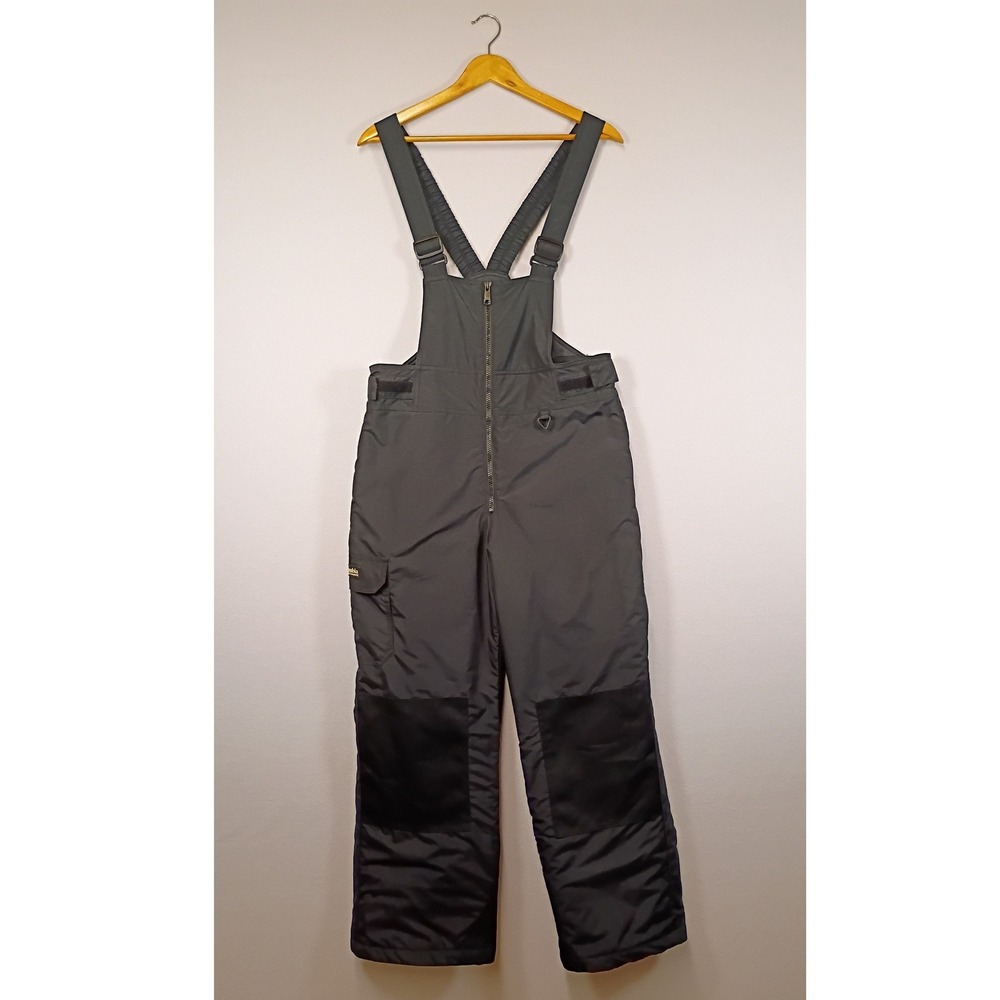 Winter Ski Columbia Youth XL 14/16 Black Insulated Snow Bib Overalls SB8082